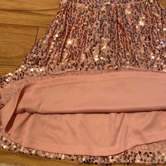 Sparkling pink sequin dress from rue 21, size small, worn once. Beautiful bling! - Picture 7 of 8